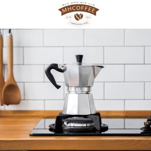 Moka-Pot Ấm Pha Cà Phê Phong Cách Ý